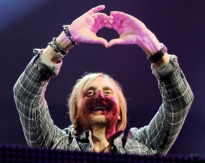 DJ David Guetta performs at Z100's Jingle Ball concert at Madison Square Garden on Friday, Dec. 9, 2011 in New York. (AP Photo/Evan Agostini)