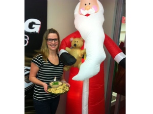 CP24 Breakfast Producer Heather Milne and her Nana's homemade dip.