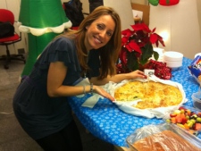 CP24's Weather Specialist Mika Midolo and her Awesome Albanian Pizza.