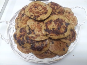 These pancakes are not only yummy but healthy too.