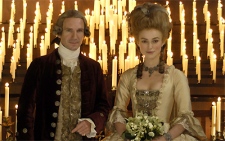 Scene from 'The Duchess' with Ralph Fiennes and Keira Knightley. (Photo courtesy of Nick Wall.)