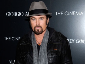 Singer Billy Ray Cyrus attends a special screening of "Albert Nobbs", hosted by the Cinema Society and Giorgio Armani at the Museum of Modern Art on Tuesday, Dec. 13, 2011 in New York. (AP Photo/Evan Agostini)