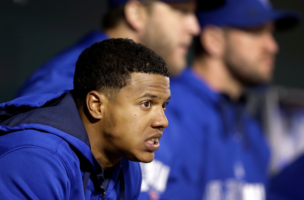 Marcus Stroman of the Toronto Blue Jays poses for a photo during the