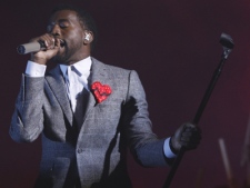 Kanye West performs at the 2008 MTV Video Music Awards held at Paramount Pictures Studio Lot on Sunday, Sept. 7, 2008, in Los Angeles. (AP / Matt Sayles)