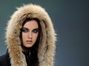 A model shows a creation by Rudsak while walking the runway during Toronto Fashion Week in Toronto on Thursday, March 31, 2011. (THE CANADIAN PRESS/Nathan Denette)