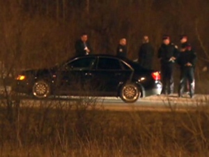 A woman was injured when she was shot while seated in a vehicle on Vendome Place, near the Don Valley Parkway and St. Dennis Drive, in Toronto early Tuesday, March 20, 2012. 