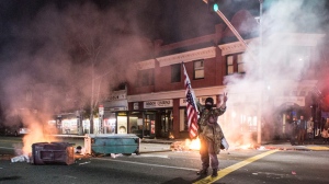 California police protests