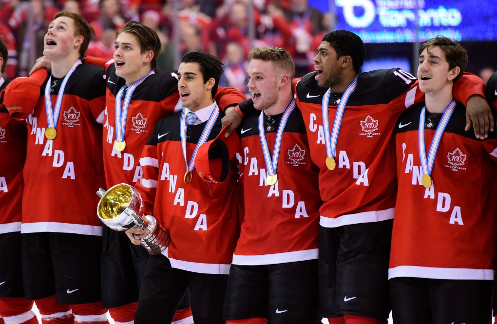 Canada wins gold at World Juniors
