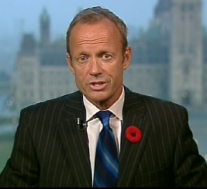 International Trade Minister Stockwell Day appears on CTV's Canada AM on Wednesday, Nov. 5, 2008.