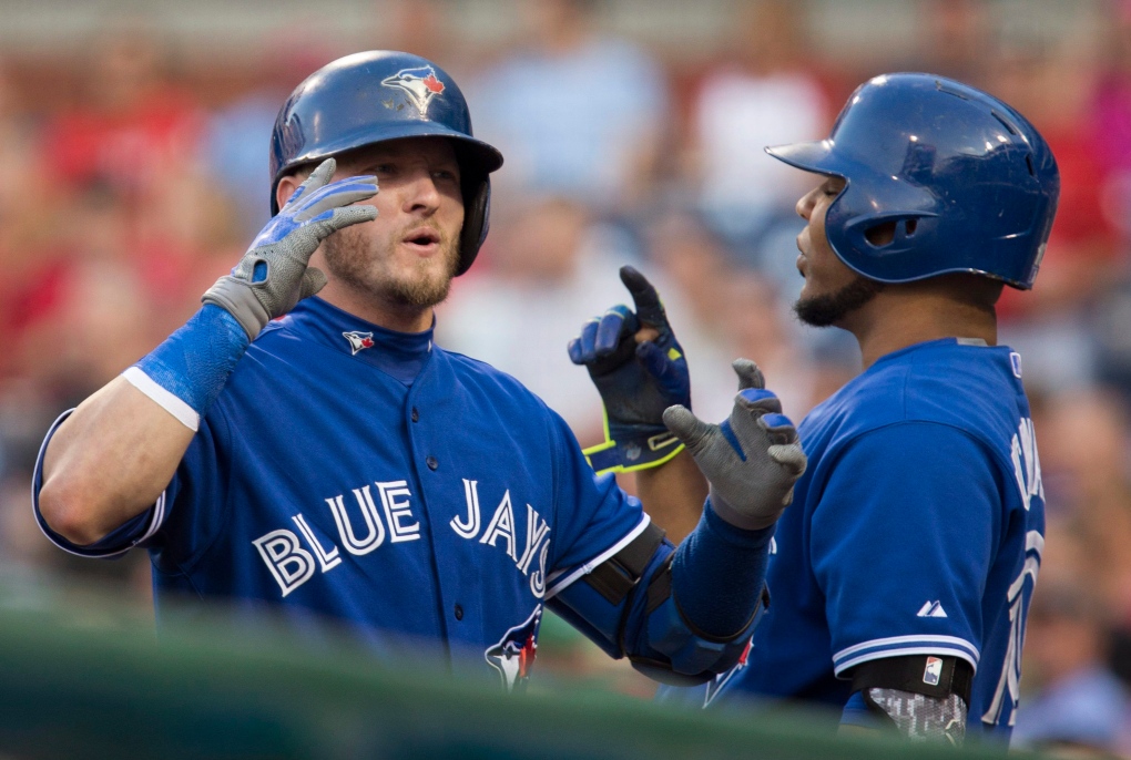 Josh Donaldson homers twice, leads Blue Jays past Phillies 8-5