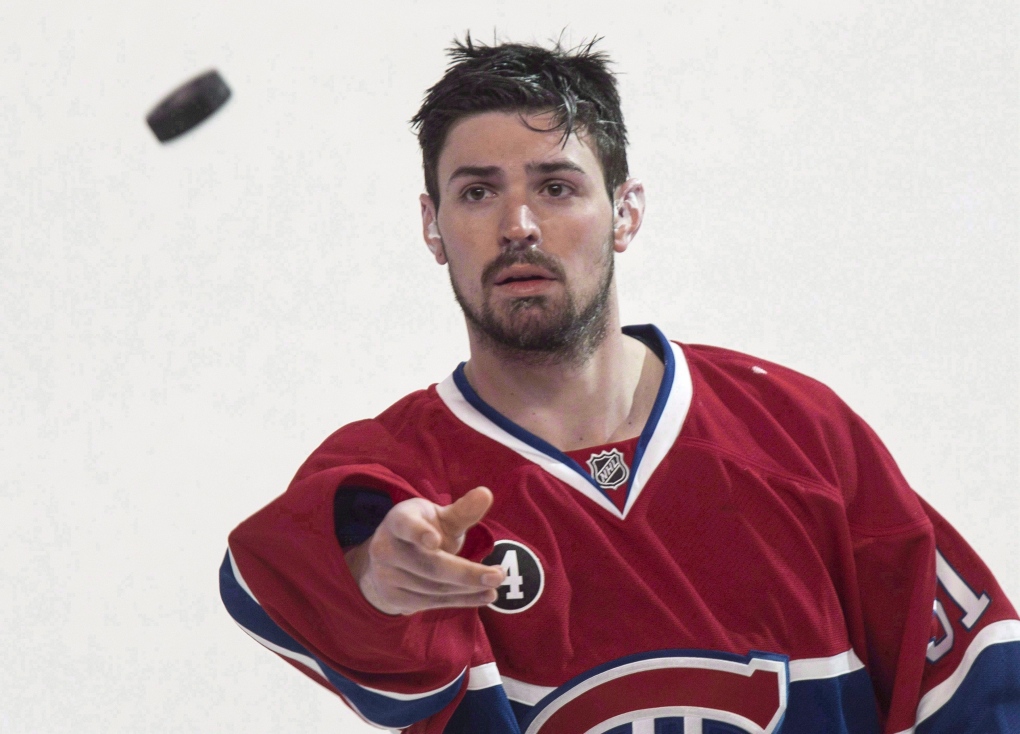 Montreal Canadiens' Carey Price voted Canada's male athlete of 2015
