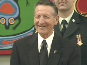 Walter Gretzky at Rideau Hall in Ottawa after being named to the Order of Canada on Friday, Dec. 12, 2008.