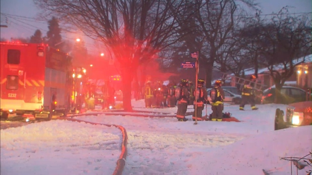 Birkdale Road, fire