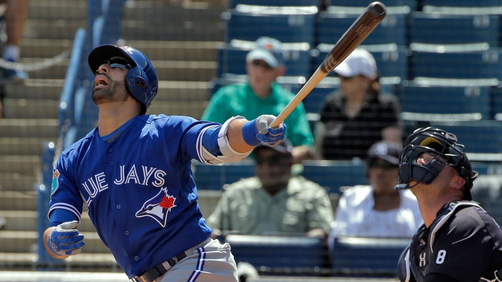 Chapman, Bautista make spring debuts as Blue Jays top Yanks