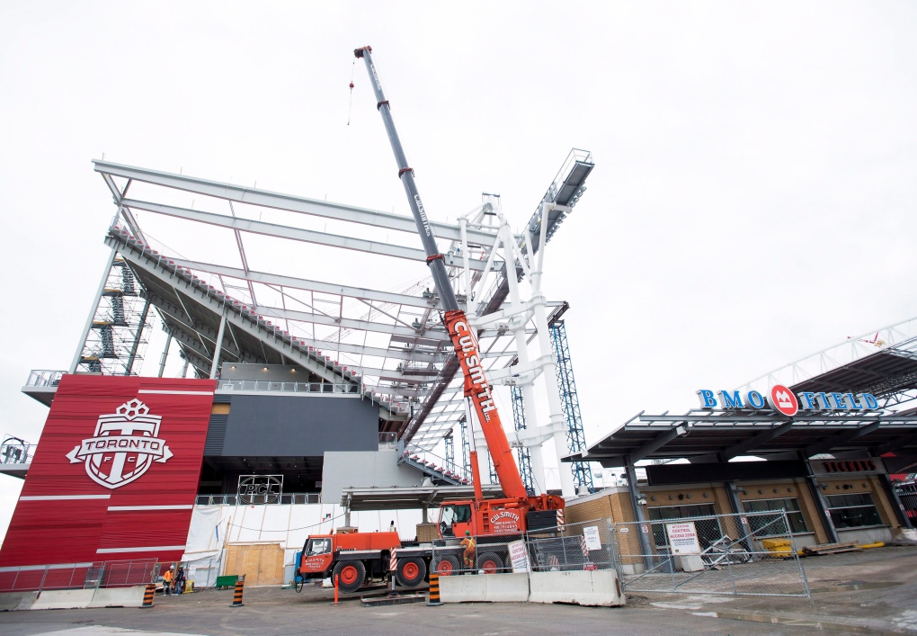 Toronto FC's BMO Field to add 8,400 more seats, roof in major renovation -  Sports Illustrated