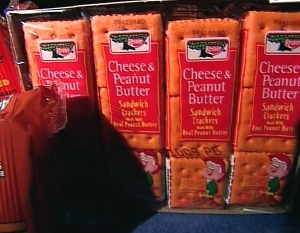 Kellogg's is recalling products including Keebler Peanut Butter Sandwich Crackers, Keebler Soft Batch Homestyle Peanut Butter Cookies and some snack-size packs of Famous Amos Peanut Butter Cookies.