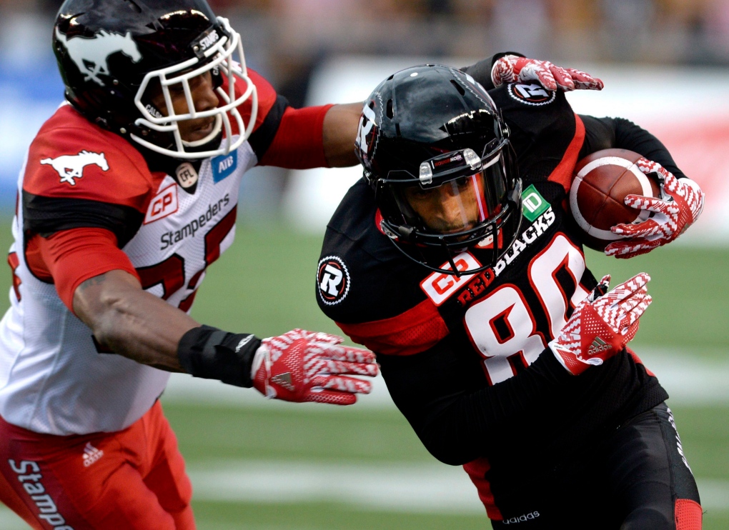 Veteran defensive end Bowman back in CFL playoffs with Montreal Alouettes 