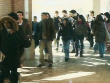 Tens of thousands of York University students headed back to class Monday after a three-month strike that nearly threatened the school year.