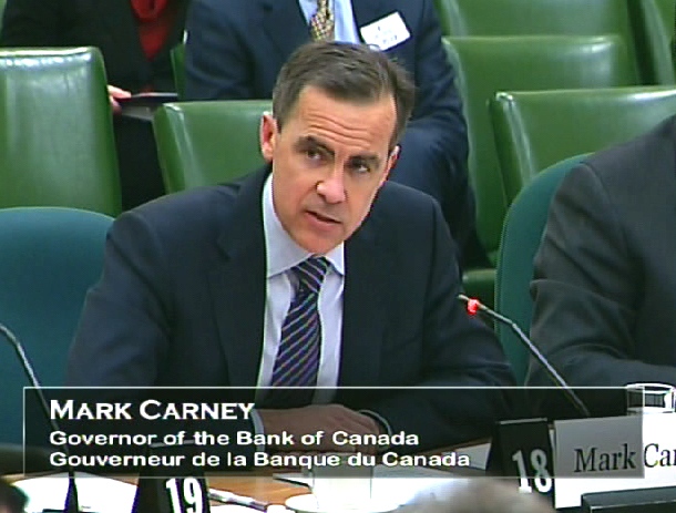 Bank of Canada governor Mark Carney appears before the standing committee on finance in Ottawa, Tuesday, Feb. 10, 2009.