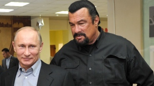 Vladimir Putin and Steven Seagal