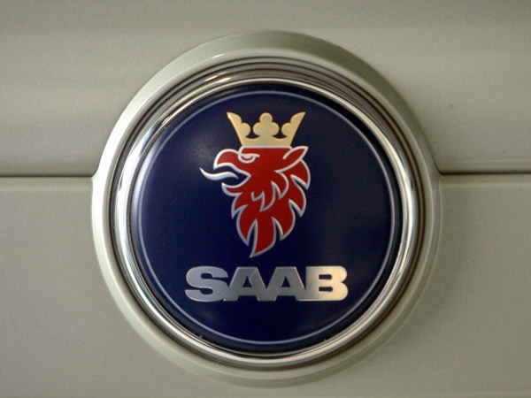 Saab машина значок