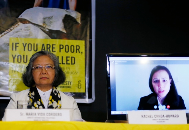 Rights Group Says Philippine Killings Are Extrajudicial