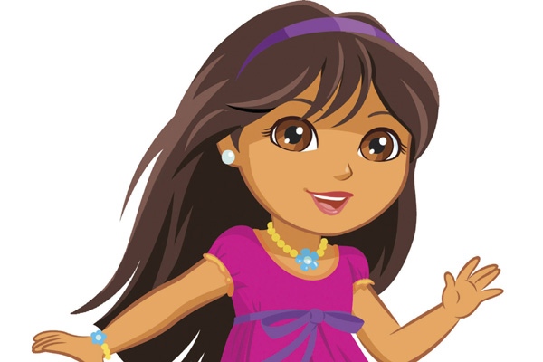 In this animated image released by Mattel/Nickelodeon, the tween version of the Nickelodeon cartoon character Dora the Explorer is shown. (AP Photo/Mattel / Nickelodeon)