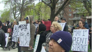 Parkdale protest