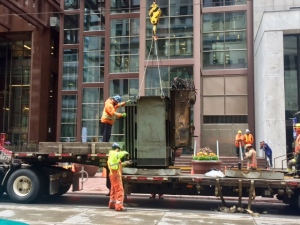 Hydro Vault Transformer financial district