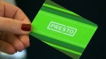 A Presto Card is shown in this undated photo. 