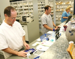 Every day, pharmacists find errors on physician prescriptions; most are corrected and quickly forgotten. Now a new study is counting those errors -- and the results are surprising. (AP / Sun Herald, John Fitzhugh)