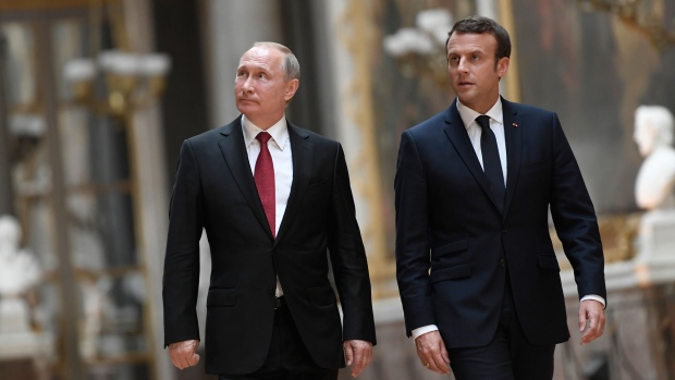 French president flexes diplomatic muscles in Putin meeting | CP24.com