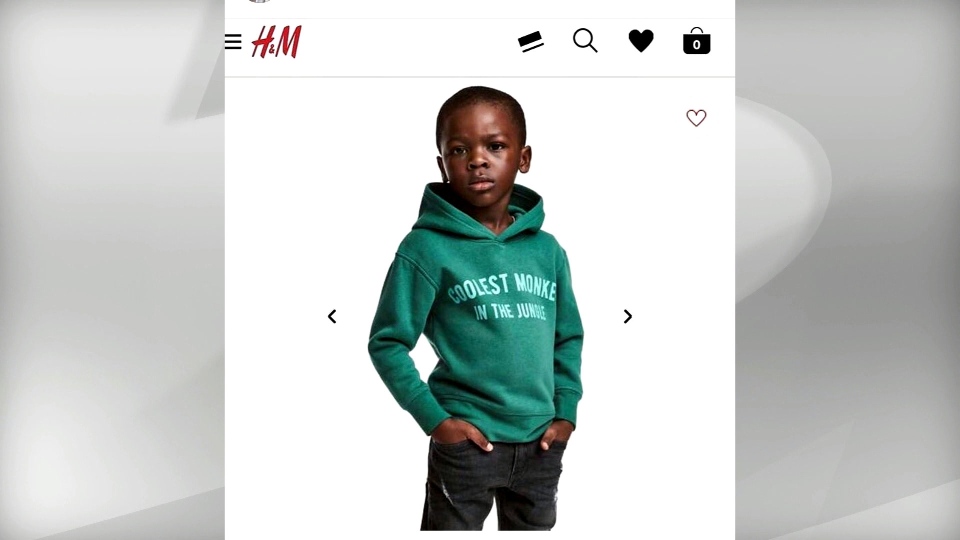 H&M Apologizes for Selling a 'Coolest Monkey' Sweatshirt