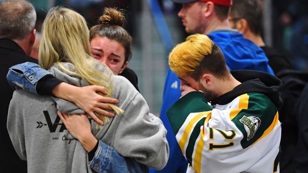 Video: Father of hockey player killed in Humboldt Broncos crash talks about  benefit concert