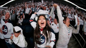 Winnipeg Jets fans 