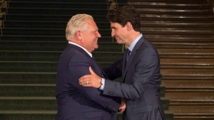 ford, trudeau 