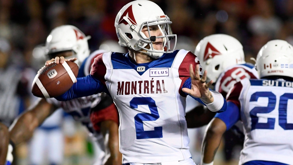 Alouettes look for fifth straight win, playoff clinch, in clash with  Roughriders