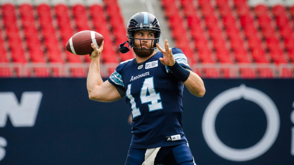 Playoff-bound Argos end CFL schedule with loss and experiment