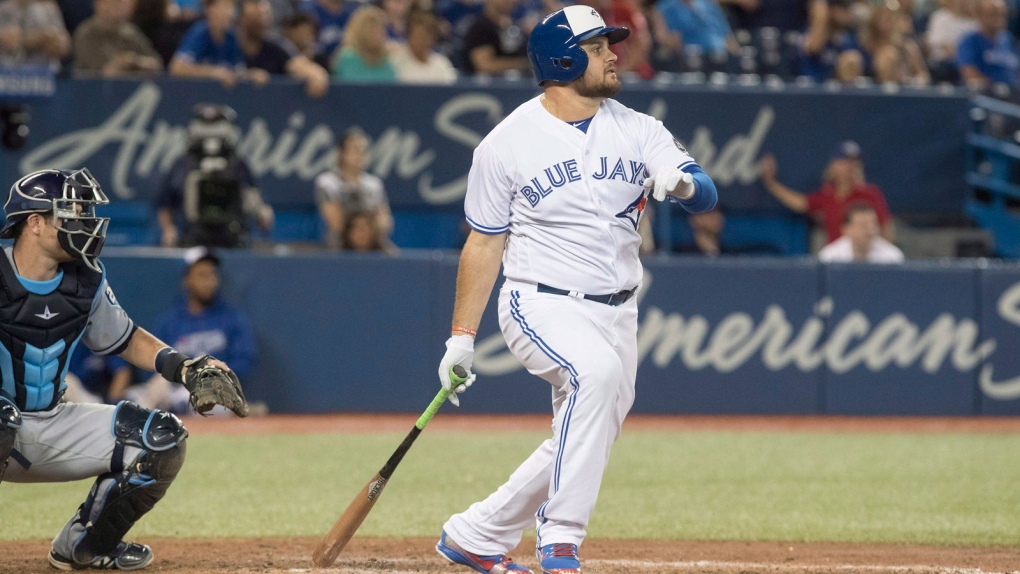 Rookie Rowdy Tellez reunited with father after emotional Blue Jays