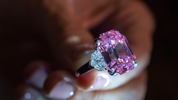 Pink legacy diamond on sale ring