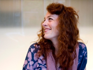 Musician Melissa Auf Der Mar formely with the bands Hole and the Smashing Pumpkins poses for a photo following an interview in Toronto on Saturday, June 20, 2009. (Chris Young / THE CANADIAN PRESS)