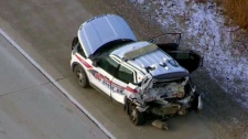 Highway 407 collision