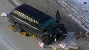 Highway 407 collision