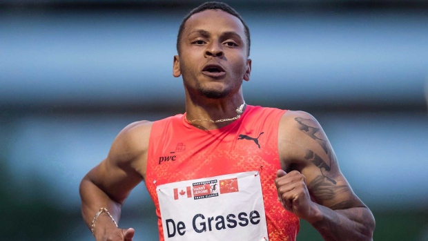 Canada's Andre De Grasse ready for first individual race ...