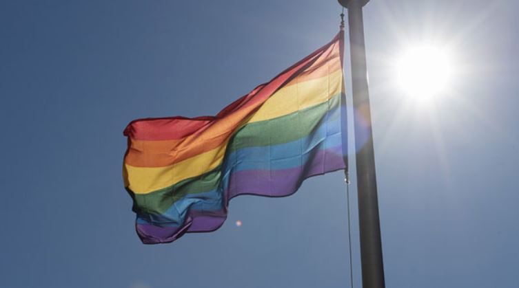 gay pride flag raising toronto