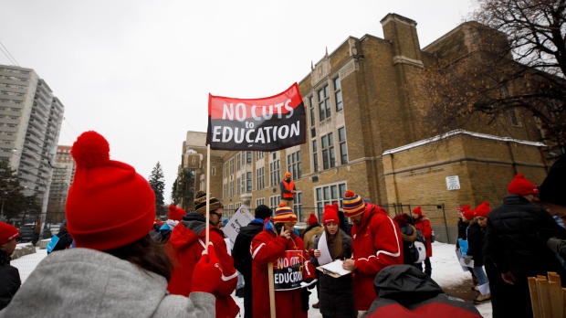 Ontario High school teachers to strike in multiple districts Dec. 18
