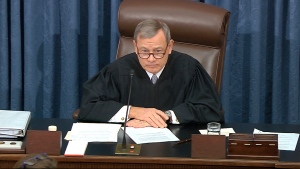 WATCH: Roberts declines to read GOP Sen. Rand Paul's question on