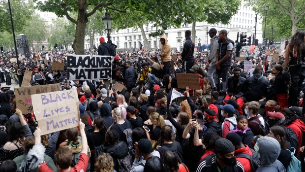 Thousands in London decry racial injustice, police violence | CP24.com