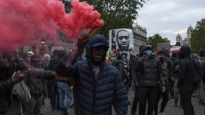 London protests