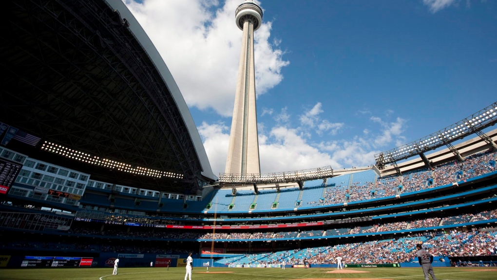 Blue Jays hope to start team workouts at Rogers Centre on Monday